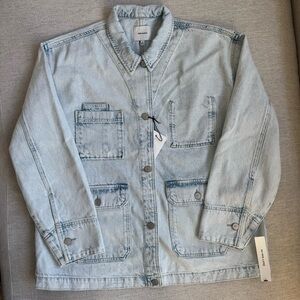 Reformation Callum Denim Chore Jacket